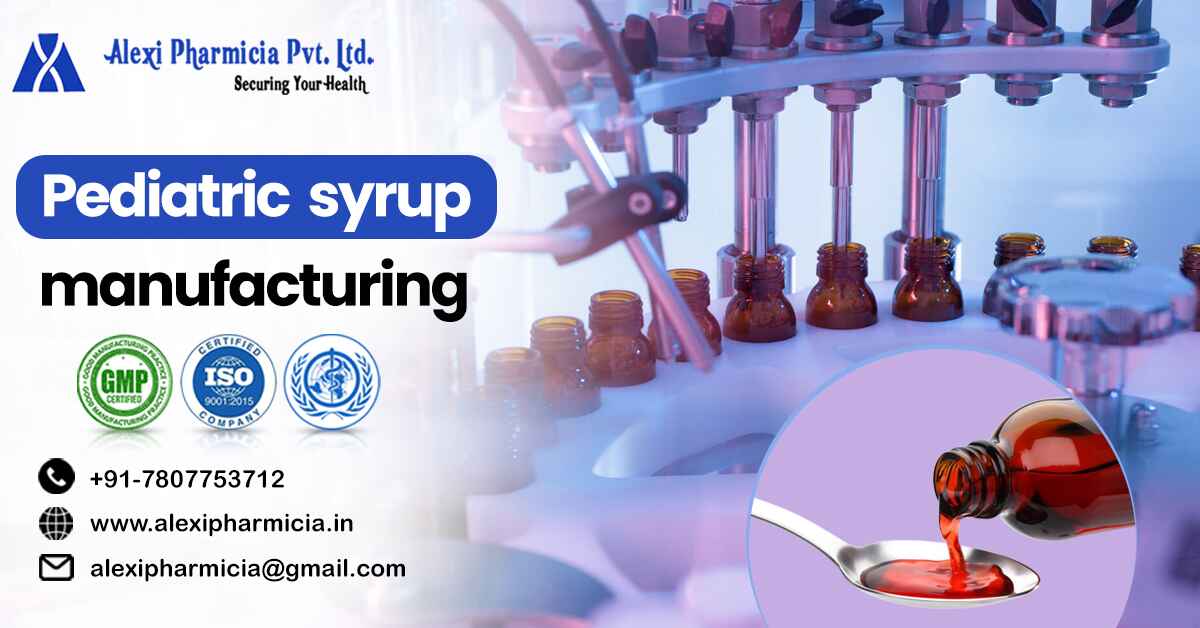 Pediatric Syrup Manufacturing