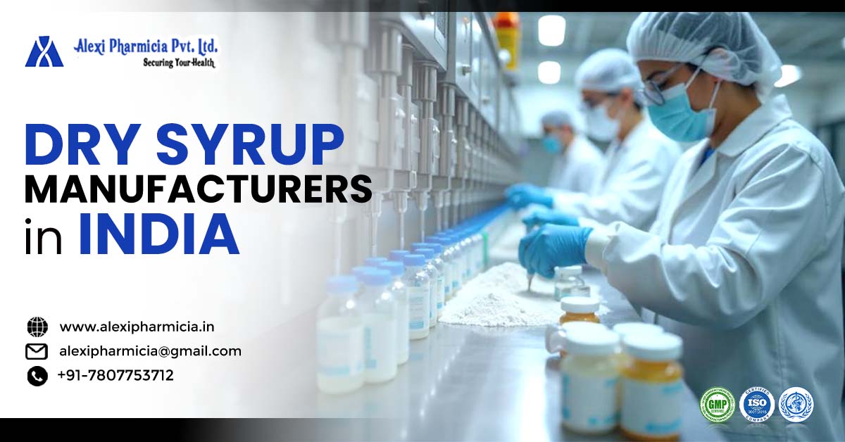 Dry syrup manufacturers in India